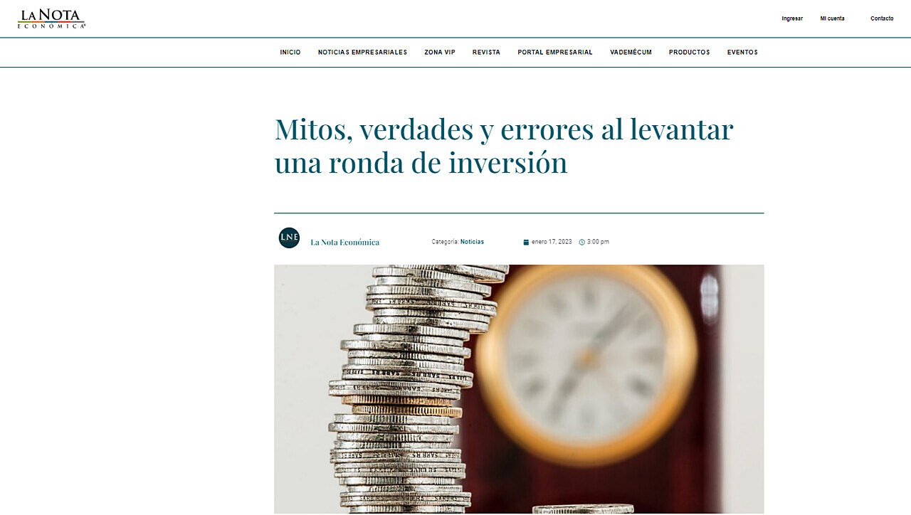 Mitos, verdades y errores al levantar una ronda de inversin
